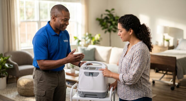 Hospice-related medical equipment and supplies