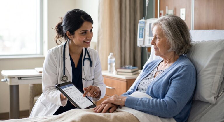 Medication and symptom support for hospice care