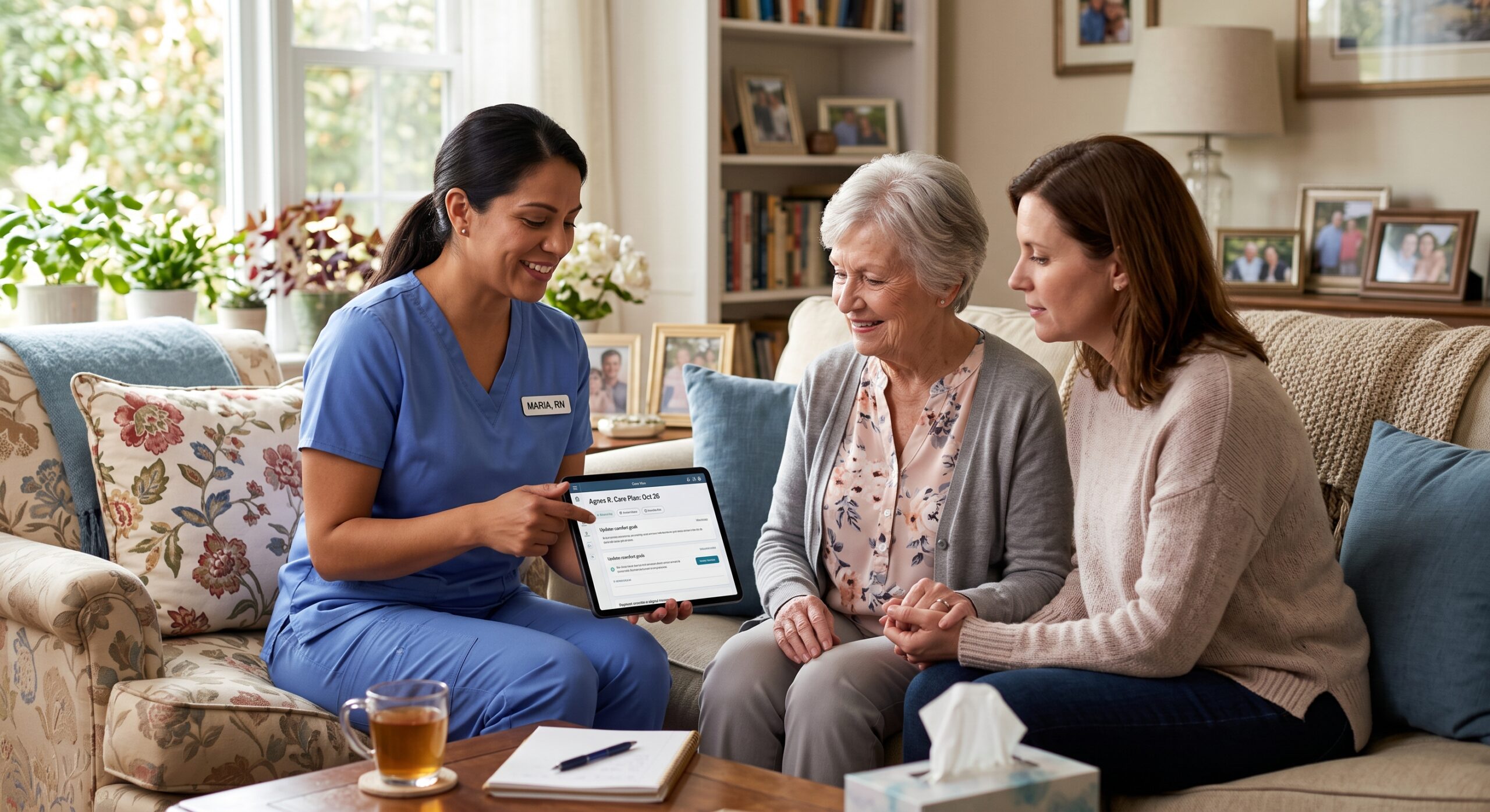 What if hospice medical equipment needs change later?