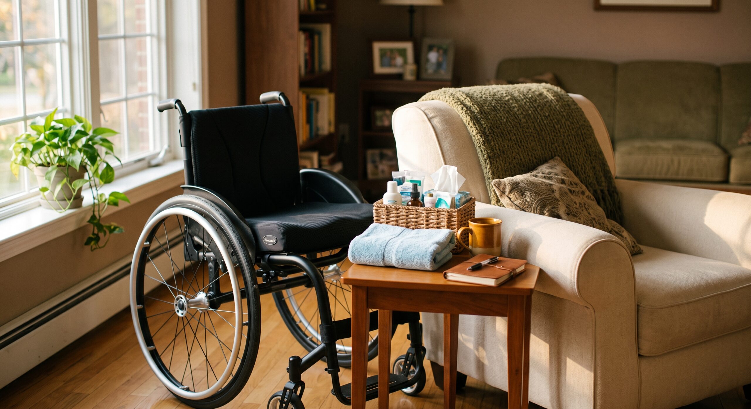 Medical equipment and supplies coordinated for hospice care