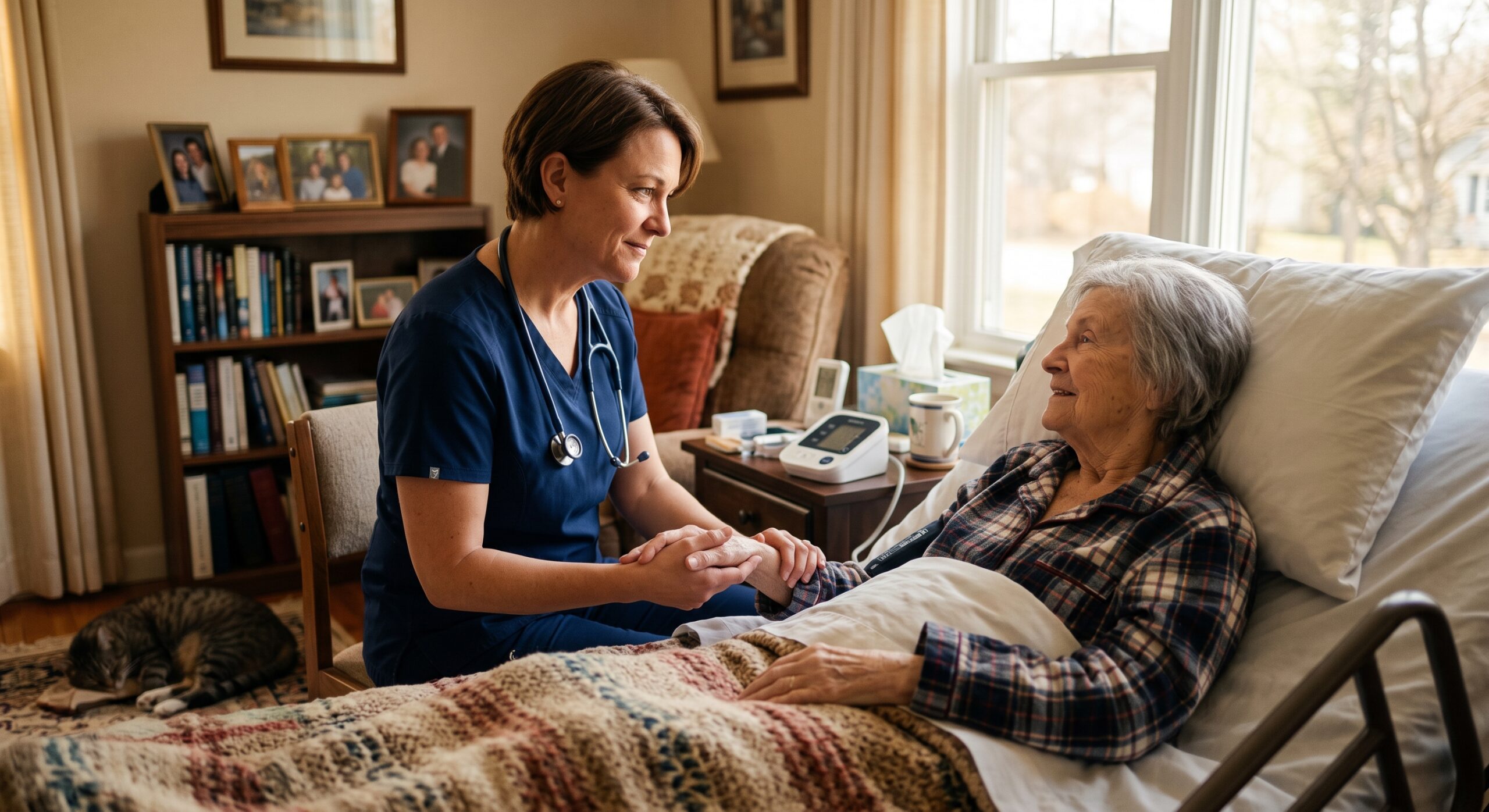 Routine home hospice care
