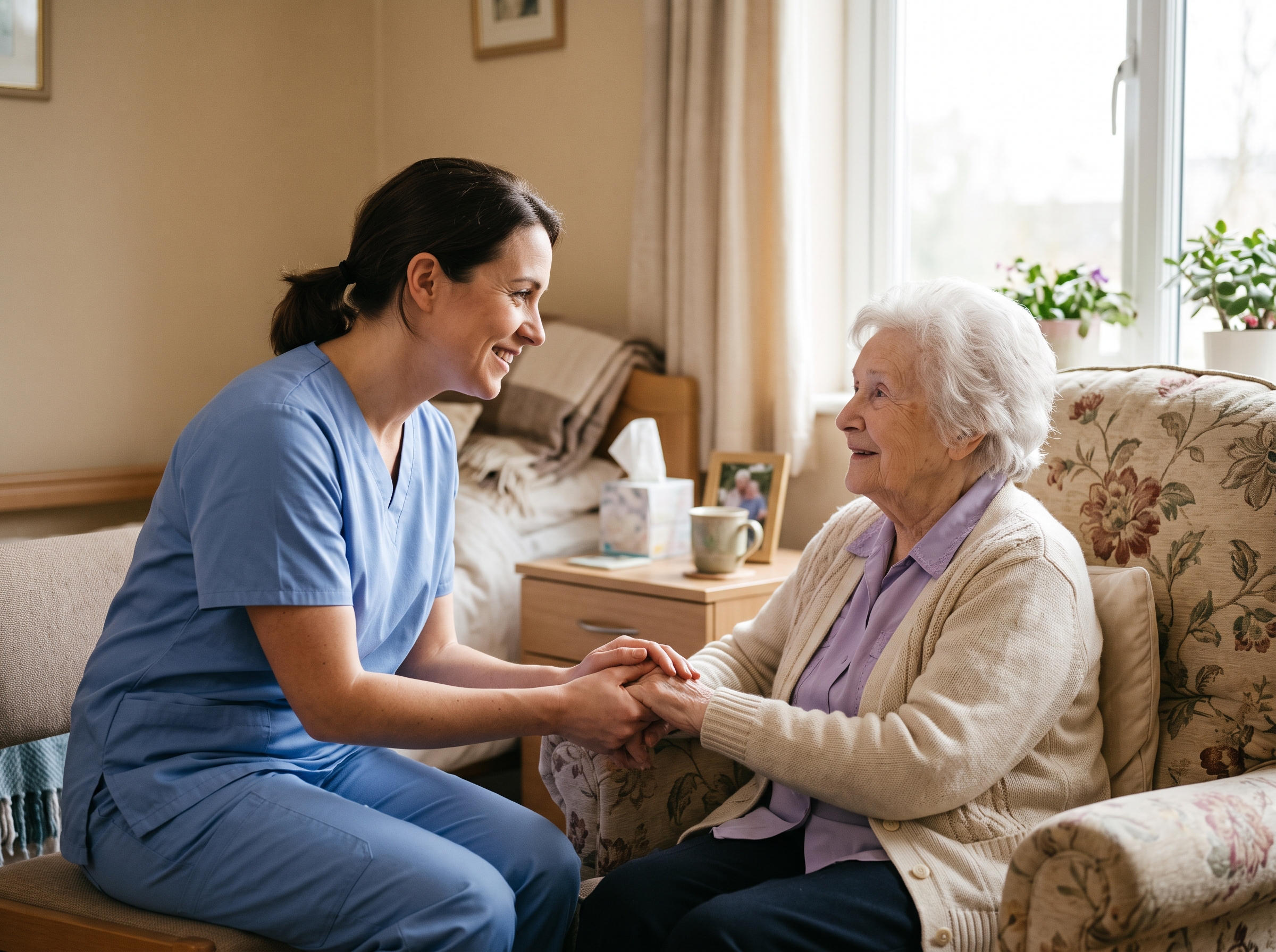 Compassionate hospice care and support